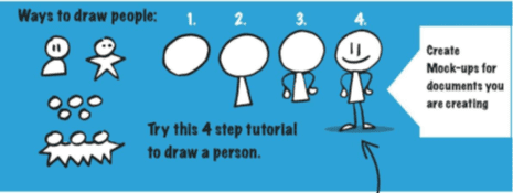 ways to draw people