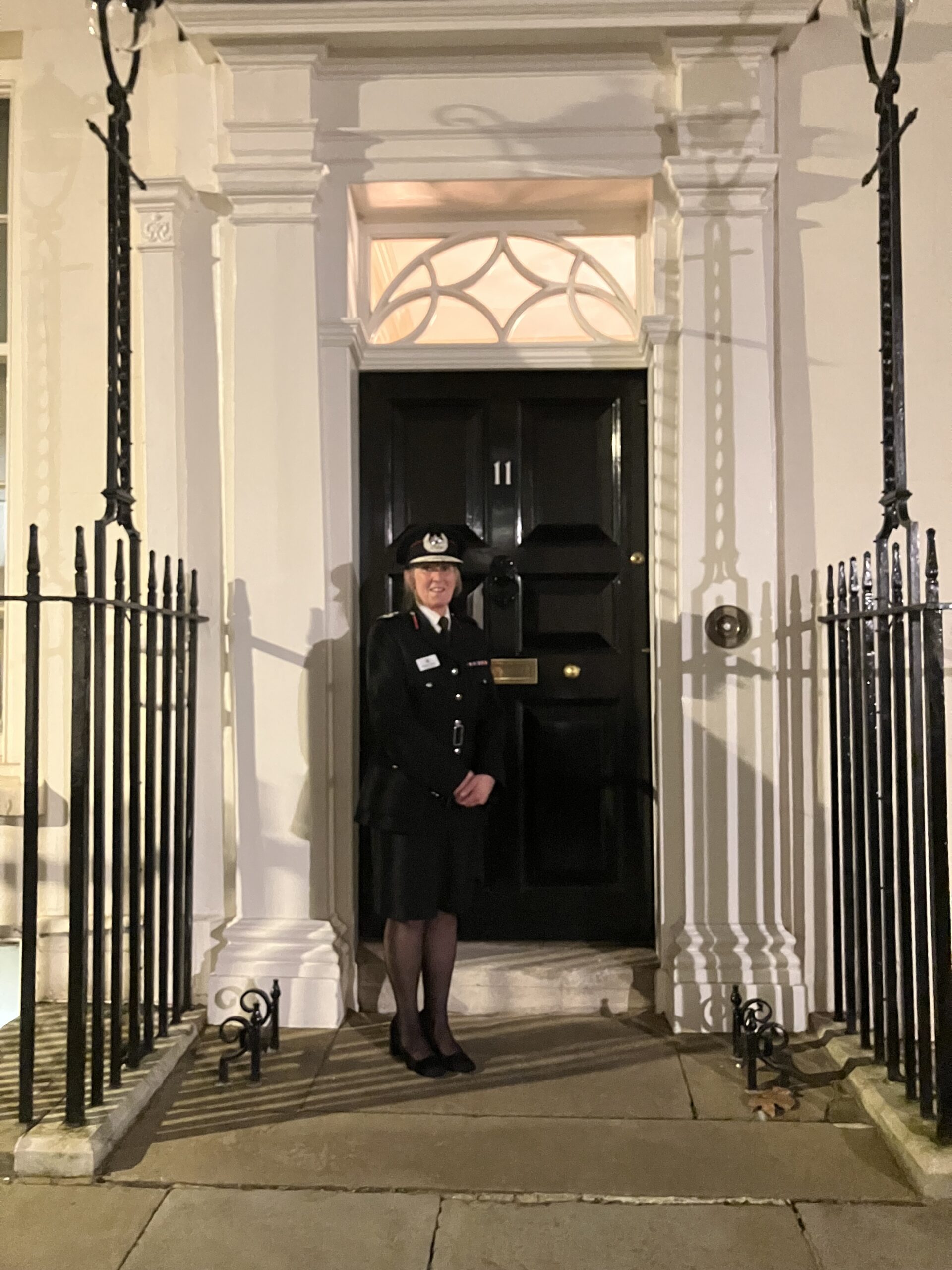 Kath Billing at Downing Street